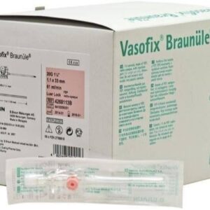 VASOFIX IV G20 1,10 x 33 mm, culoare roz
