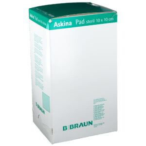 ASKINA PAD STERILE 10CM X 10CM