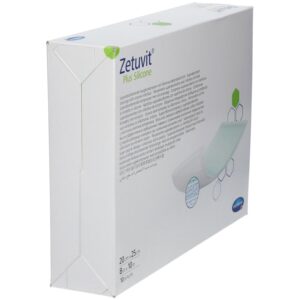 ZETUVIT PLUS SILICON STERIL 20X25CM x 1BUC