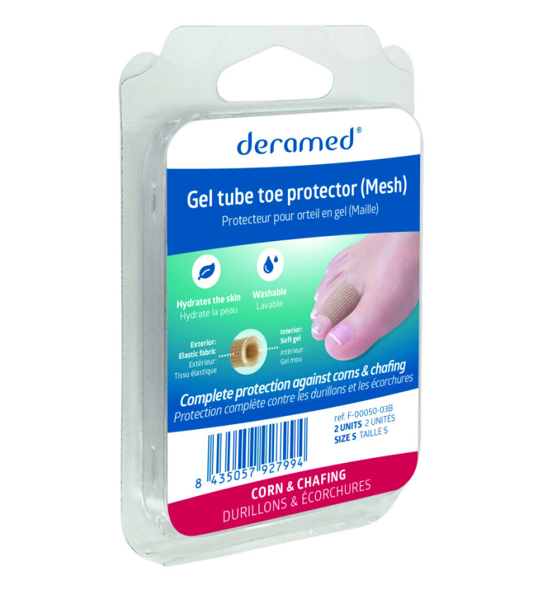 Tub gel protector cu striaţii - 1,5 X 7,5 cm lungime ; cod F-00050-03B